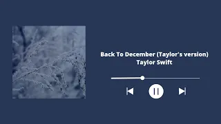 Taylor Swift - Back To December (Taylor's version) || (Lyrics & sub. español)