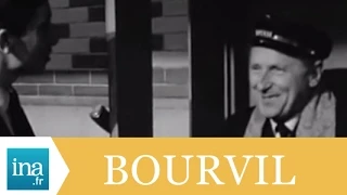 Bourvil et Paul Meurisse tournent "La grosse caisse" - Archive INA