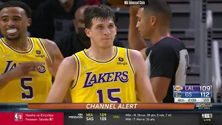 Austin Reaves | Lakers vs Warriors 10/8/2021| Lakers Highlights