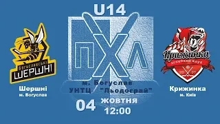Гра №8 Шершні - Крижинка #ПХЛ U14 - 04.10.20