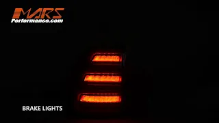 Mars Performance Full LED Sequential Indicator Tail lights for Mitsubishi Pajero NS NT NW NX 2007-21