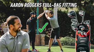 Aaron Rodgers Full Bag Fitting at The Kingdom | TaylorMade Golf