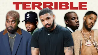 The 10 WORST Albums By GREAT Rappers