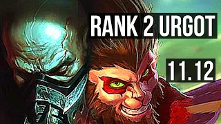 URGOT vs WUKONG (TOP) (DEFEAT) | Rank 2 Urgot, 6/2/4 | NA Challenger | v11.12