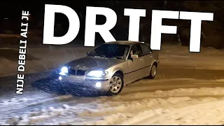 DRIFT PO SNEGU *BMW*