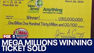 Mega Millions winning ticket sold