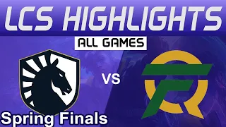 TL vs FLY ALL GAMES Spring Finals LCS 2024 Highlights Team Liquid vs FlyQuest by Onivia