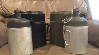 Swiss canteens and mess kits