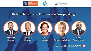 Debata liderów do Parlamentu Europejskiego