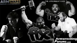 ARMWRESTLING 'FIX' 112- LEVAN SAGINASHVILI THE STRONGEST EVER ? -WHERE ARMWRESTLING COMES TO TALK !