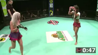 Roxy Michaels vs  Raya Ryans Full MMA Fight 2