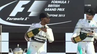 F1 2015 game - PS4 gameplay - Podium Celebration Cinematic