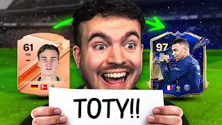 TOTY im PACK!! ICH ÜBERNEHME den FC 24 TOTY ACCOUNT eines ABONNENTEN 🥼🧐🧪