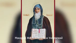 Преподобный Макарий Желтоводский и Унженский. Православный календарь 7  августа 2021