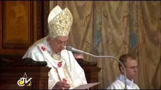 BENEDETTO XVI - FESTA DEL BATTESIMO DEL SIGNORE (OMELIA 08.01.2012)