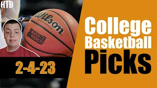 College Basketball Picks 2/4/23 - CBB Predictions - Hot Tip Bets Daily Picks