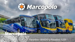Marcopolo New G7 Paradiso 1800DD y Paradiso 1200