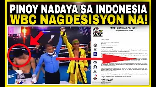 PINOY BOXER NADAYA SA INDONESIA, 2X BAGSAK ANG KALABAN PERO PANALO PA!