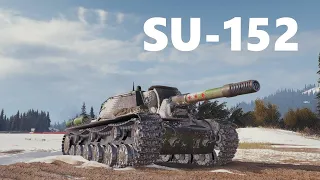 SU-152 tier 7 BIG BOSS +4K DMG 7 Frags - world of tanks complete 4K