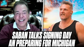 Coach Nick Saban On National Signing Day & Preparing For Playoff Football | Pat McAfee Show