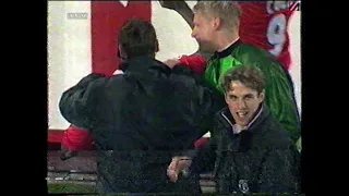 Juventus V Manchester United Match ending 1999