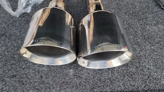 B2 Fabrication Exhaust Tips for 2020-2023 5th Gen Ram 1500 - These are NICE!