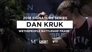 WETHEPEOPLE BMX 2018 Dan Kruk BATTLESHIP Frame #MANIFESTOWEEK