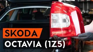 How to change rear light OCTAVIA (1Z5) [TUTORIAL AUTODOC]