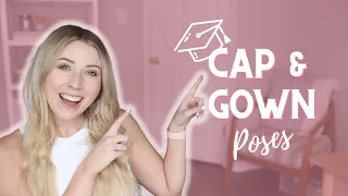 Cute Cap and Gown Poses to Try at Senior Session | Graduation Photo Poses
