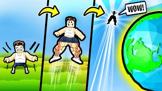 Roblox but JUMP HIGHER EVERY SECOND