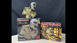 🪄🎁 Iron Maiden - Piece of Mind 🧠 Cd and Nemesis Officially Licensed Bust Unboxing 🧠🎁🪄