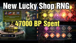 Black Desert Mobile Spending 47K Black Pearls in New Lucky Shop!