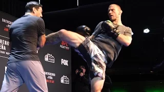 Fight Night Denver: Open Workout Highlights