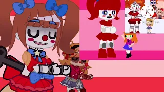 Elizabeth and circus baby chain