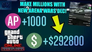 *NEW* GTA 5 ONLINE ARENA WARS - How to get MAX MONEY Doing this simple trick! (win EVERY Race) GTA V