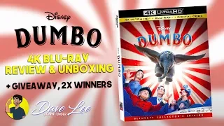 DUMBO - 4K Blu-ray Review & Unboxing + GIVEAWAY