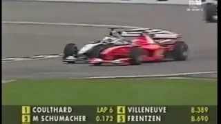 USA Grand Prix 2000 F1  at Indianapolis Schumacher Vs Coulthard