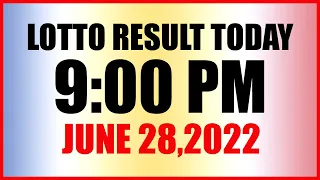 Lotto Result Today 9pm Draw June 28 2022 Swertres Ez2 Pcso