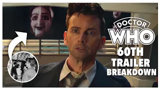 EVERYTHING YOU MISSED IN THE  DOCTOR WHO 60th ANNIVERSARY TRAILER | Trailer Breakdown