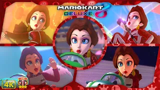 Mario Kart 8 Deluxe DLC ⁴ᴷ Waves 1 - 6 (200cc 3-Star Rank) Pauline gameplay