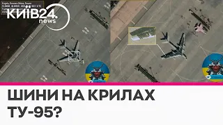 Ховають від українських дронів? Стратегічні бомбардувальники росіяни обкладають автошинами