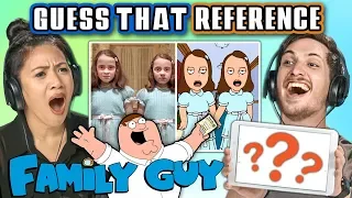 GUESS THAT FAMILY GUY REFERENCE CHALLENGE | FBE Staff Reacts