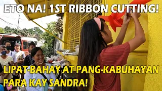 RIBBON CUTTING NA! GRABE BLESSINGS PARA KAY SANDRA!❤️🙏 | Papadinz TV