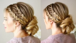 Triple Braided Updo | Missy Sue