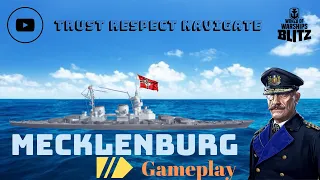 Wows Blitz • Mecklenburg [ Solo ]