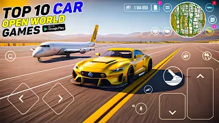 Top 10 Open World 🚗 Car Games For Android | Part 1