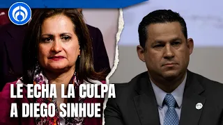 “Usted es la que sigue” el mensaje que le mandan a la candidata Alma Alcaraz