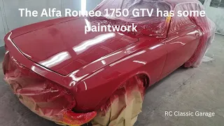 The Alfa Romeo 1750 GTV has some paintwork done - Ep 1