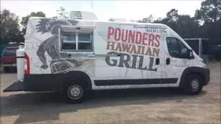 Sprinter Food Truck with Low Profile Hood Fan