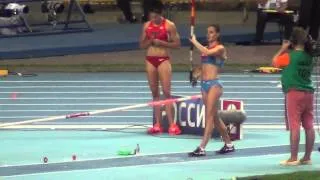 IAAF Worlds 13 08 2013 in Moscow POLE VAULT Elena ISINBAEVA 4.89m